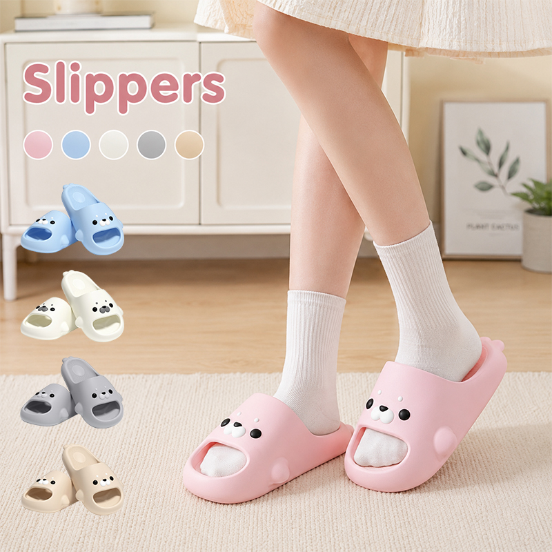 Women'S Shoes Non Slip - シールスリッパ レディース 夏用 ソフトソール 滑り止め バスルームスライド