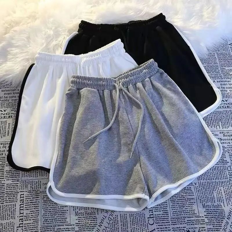Women Shoes Joggers - レディースガールショーツストリートウェア女性フィットネスジョガースポーツランニング通気性プラスサイズショートパンツ夏カジュアルボトムス