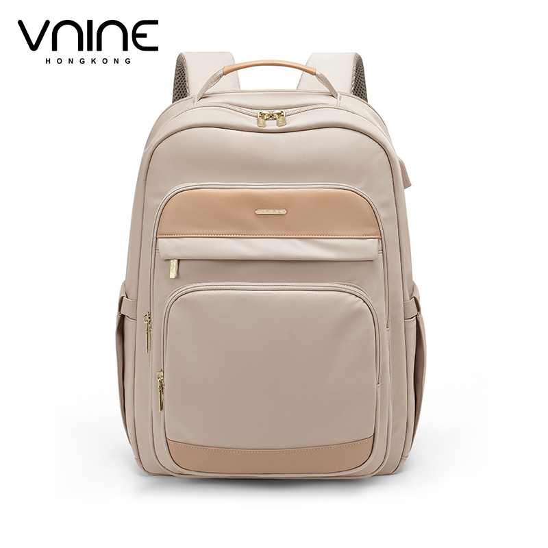 Women'S Shoes Louis Vuitton - V. nine-女性用の大容量バックパック,15,6インチ,マルチポケット,盗難防止,旅行,USBポート付き