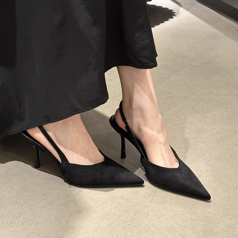 高級ハイヒールサンダル女性のセクシーなポインテッドトゥの靴女 - Women Shoes Size 7 のレビューと価格