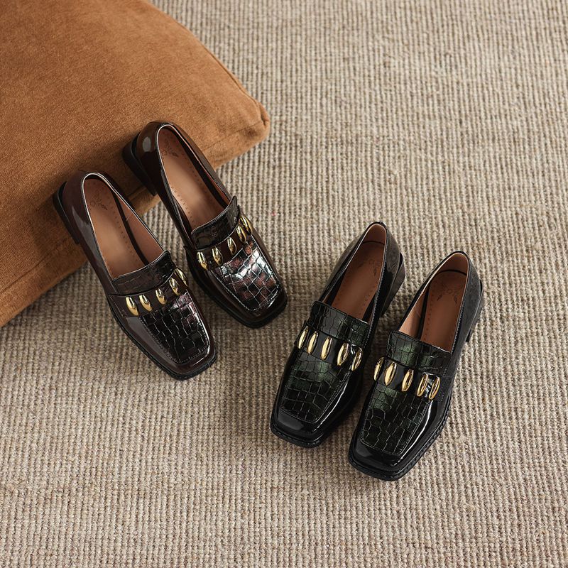 ORCHA LISA ファッション光沢のある女性フラットシュ - Women'S Shoes Extended Sizes のレビューと価格
