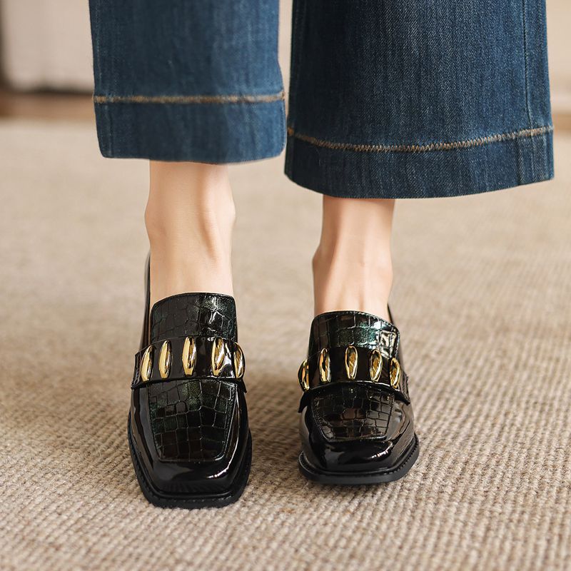 ORCHA LISA ファッション光沢のある女性フラットシュ - Women'S Shoes Extended Sizes のレビューと価格
