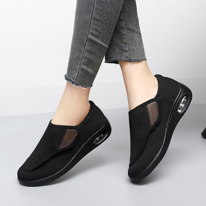 新しい整形外科ワイド足腫れ靴ユニセックスファッションスニーカ - Women Shoes For Big Feet のレビューと価格