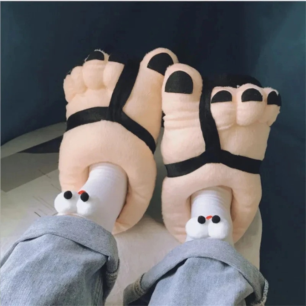 クリエイティブ男性女性冬スリッパ大きな足クリエイティブカップ - Women Shoes For Big Feet のレビューと価格