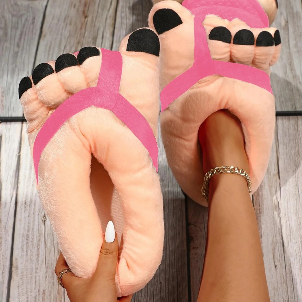 クリエイティブ男性女性冬スリッパ大きな足クリエイティブカップ - Women Shoes For Big Feet のレビューと価格