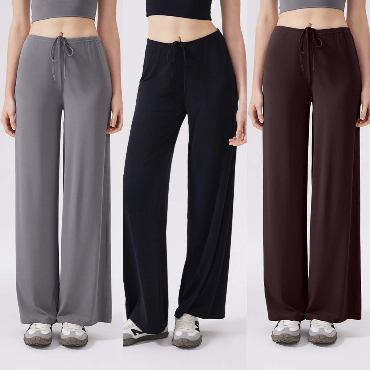 Ctenkevet レディース ハイウエスト ワイドレッグ  - Women Shoes Joggers のレビューと価格