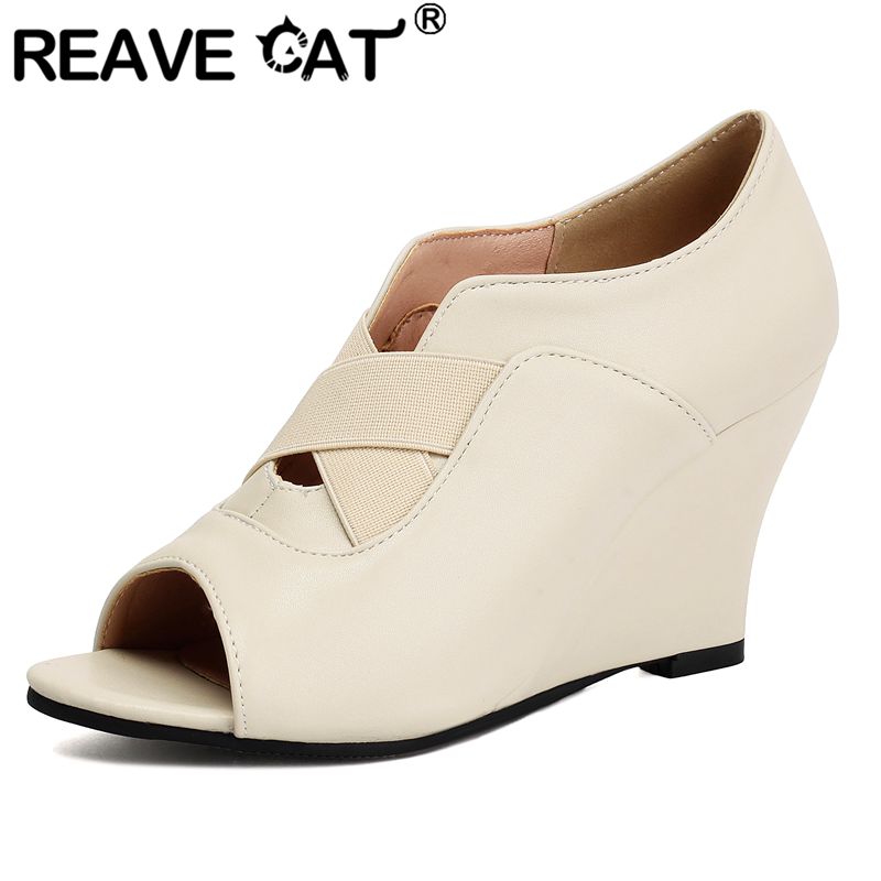 REAVE CAT ブラック レディース サンダル ピープト - Women'S Shoes Extended Sizes のレビューと価格