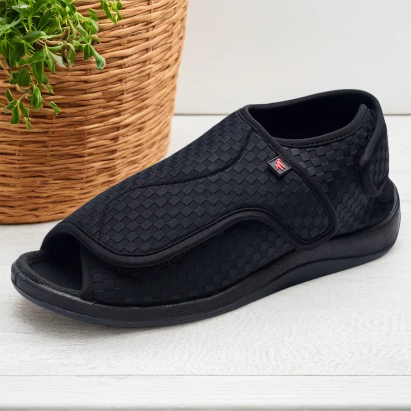 女性男性糖尿病患者用スリッパ、幅広糖尿病患者用シューズ、調節 - Women'S Shoes For Wide Feet のレビューと価格