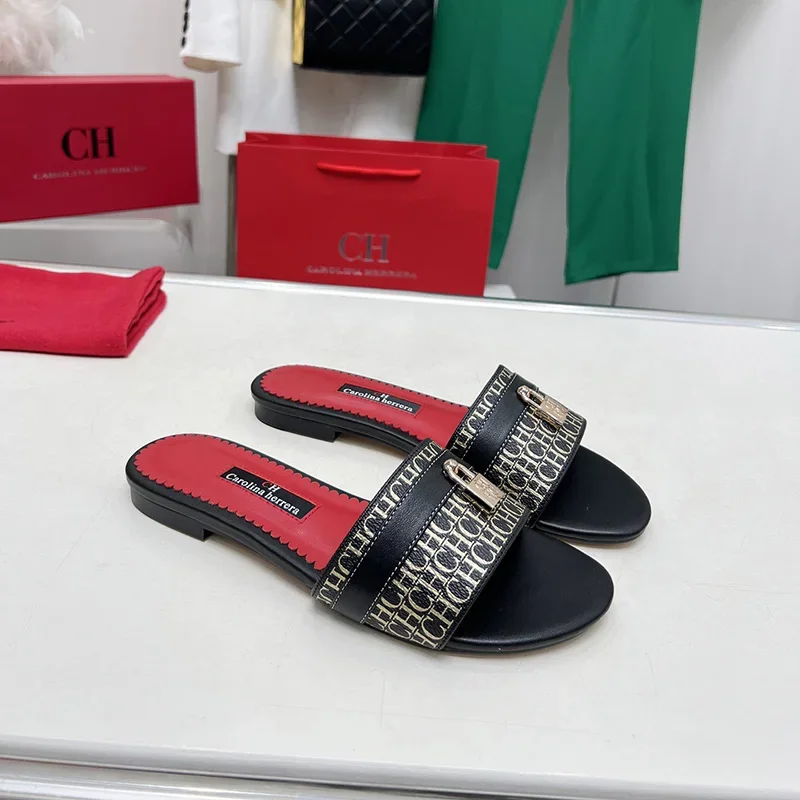 CH レディース ウェアラブル ビーチスリッパ フラット ミ - Women Shoes Size 7 のレビューと価格
