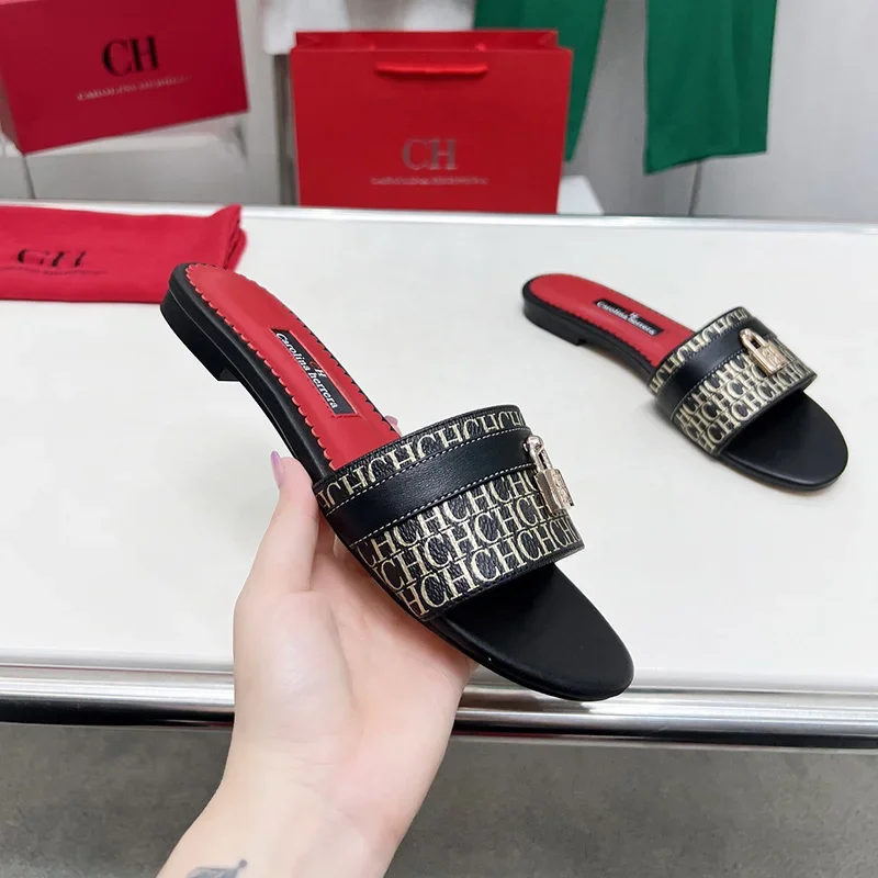 CH レディース ウェアラブル ビーチスリッパ フラット ミ - Women Shoes Size 7 のレビューと価格