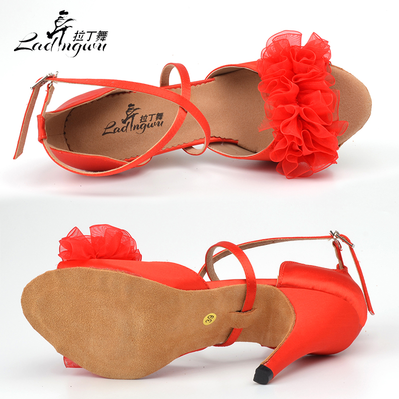 Ladingwu-女性用の社交ダンスシューズ,柔らかい底の赤 - Women'S Shoes Red Bottoms のレビューと価格