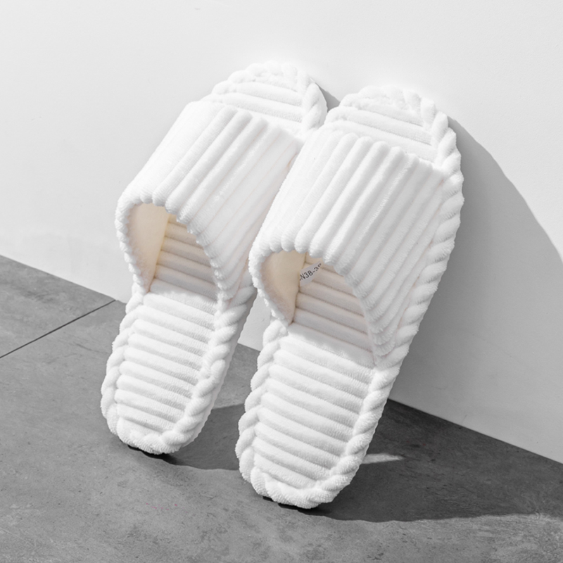 女性用オープントゥ通気性ハウススリッパ、滑り止め屋内フラット - Women'S Shoes Non Slip のレビューと価格