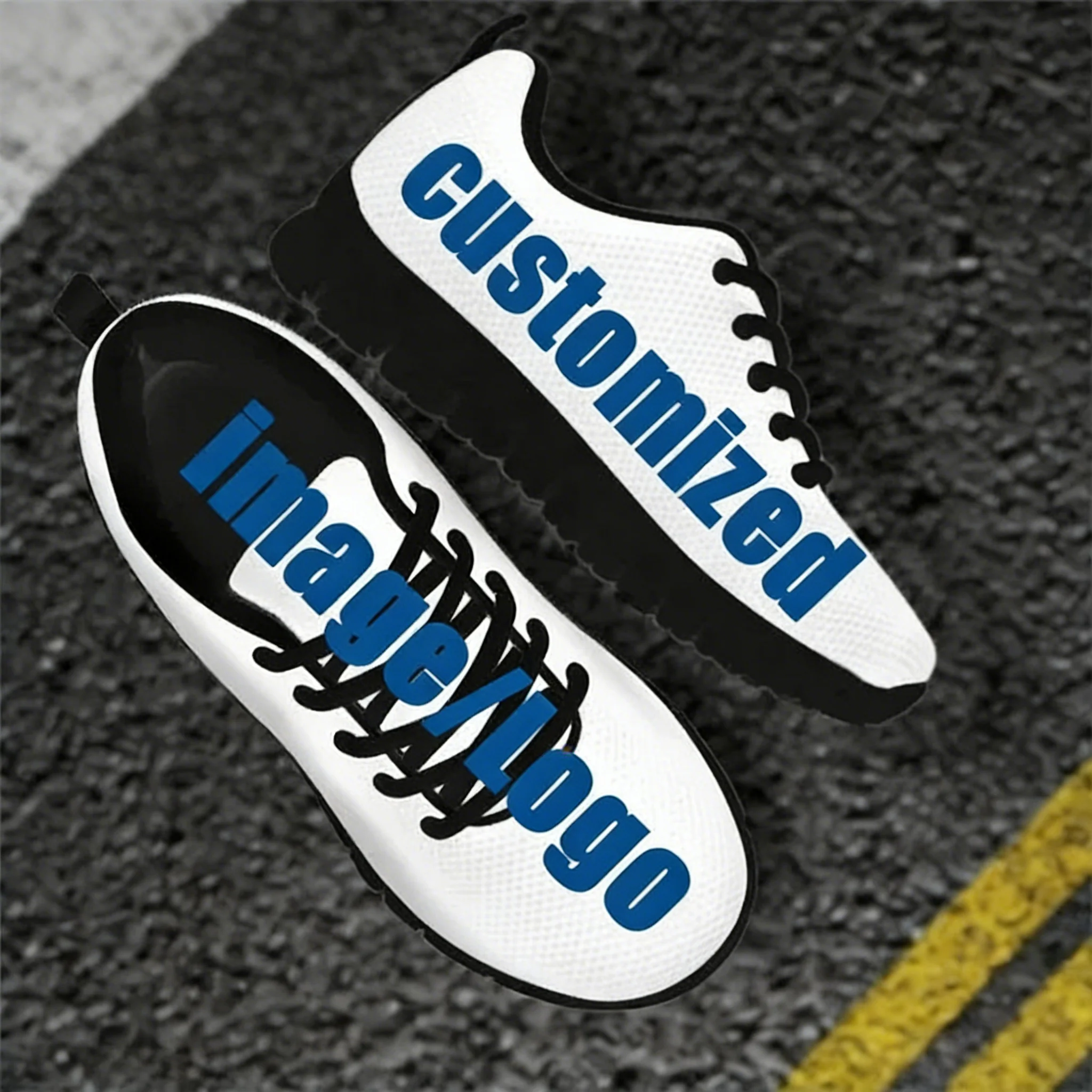 カスタムネームナースシューズ メッシュフラットスニーカー 女 - Women Shoes Name のレビューと価格