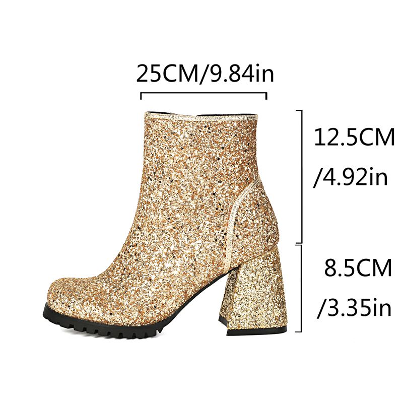 ORCHALISA デザイナースパークルレディースアンクルフ - Women'S Shoes Extended Sizes のレビューと価格