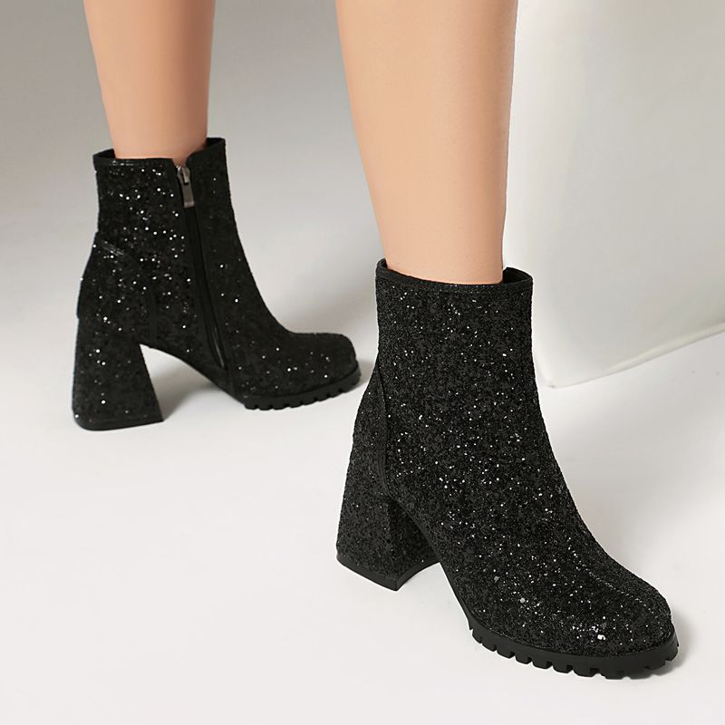 ORCHALISA デザイナースパークルレディースアンクルフ - Women'S Shoes Extended Sizes のレビューと価格
