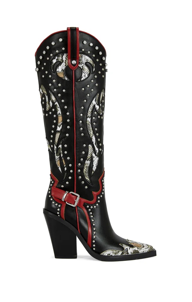 2025年 プラスサイズ 44 レディース 刺繍入り ウエス - Western Cowgirl Boot のレビューと価格