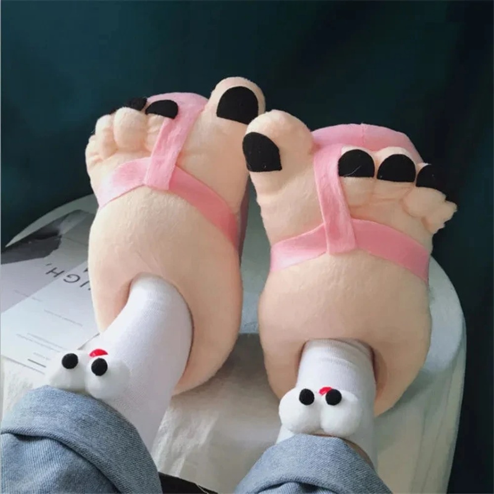男性女性の冬のスリッパ大きな足クリエイティブカップルおかしい - Women Shoes For Big Feet のレビューと価格