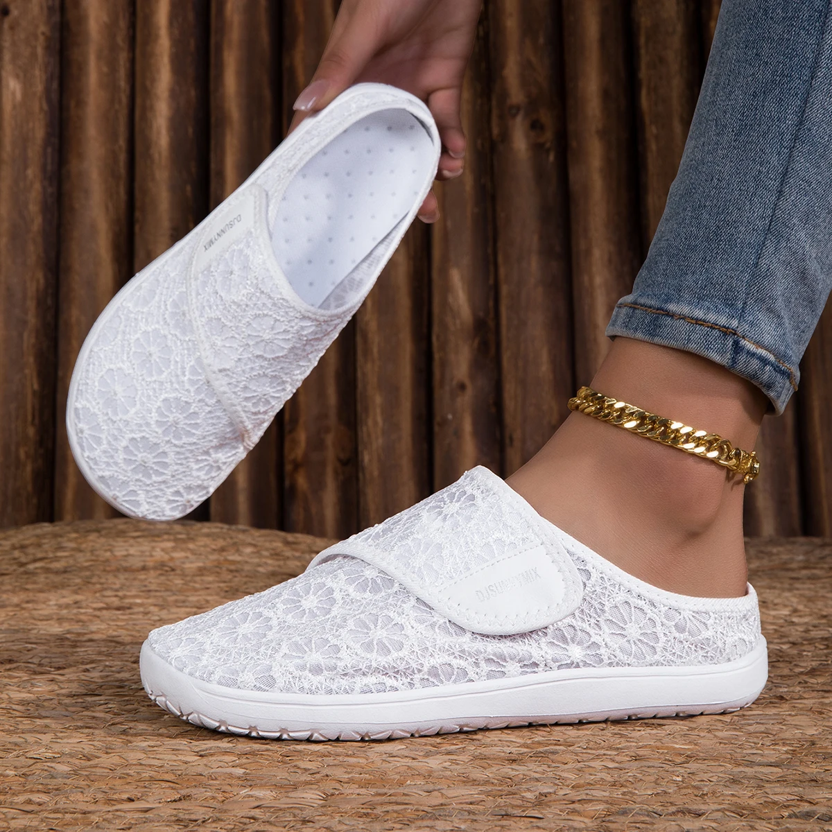 DJSUNNYMIX 夏カジュアル整形外科ワイド足腫れ靴調整 - Women'S Shoes For Wide Feet のレビューと価格