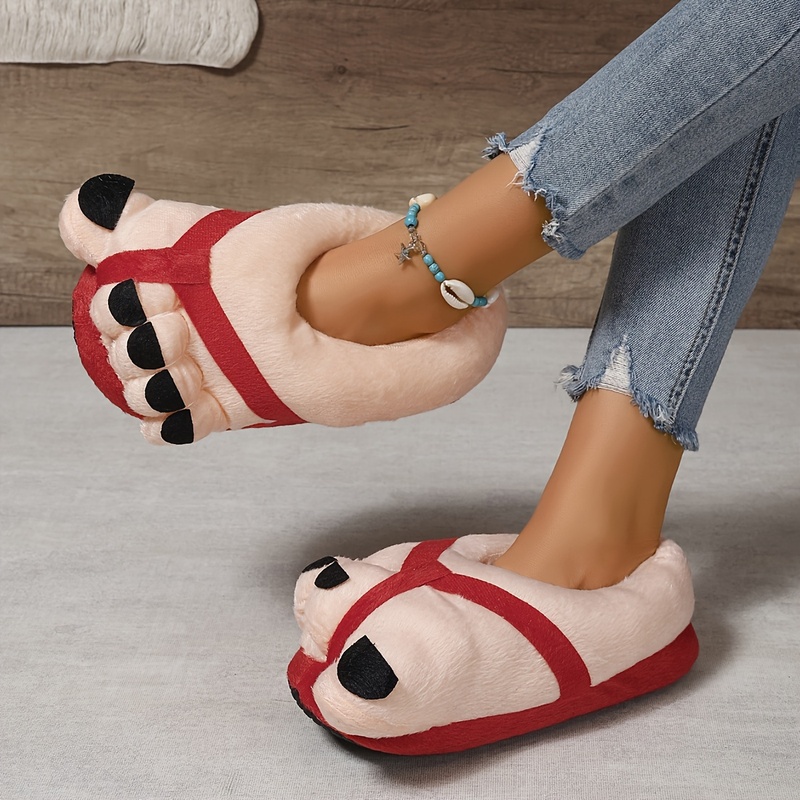 小型冬用キュートなビッグフィート五本指シューズ、厚手で暖かい - Women Shoes For Big Feet のレビューと価格