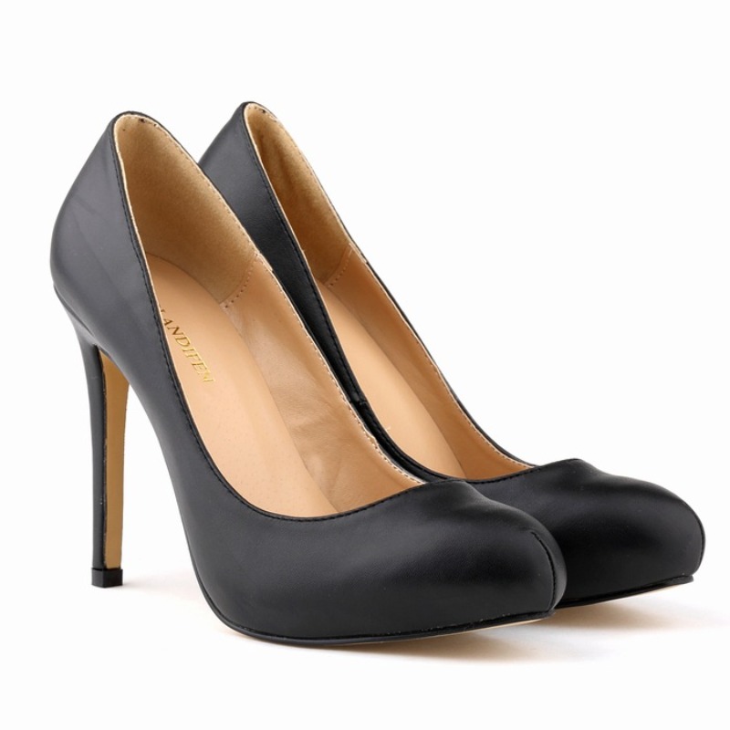 大きいサイズ42 レディースパンプス 細ヒール11cm ポイ - Court Heel Pointed のレビューと価格