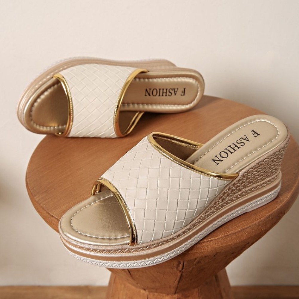 夏ピープトウチャンキープラットフォームサンダル女性プラスサイ - Women Shoes Size 7 のレビューと価格