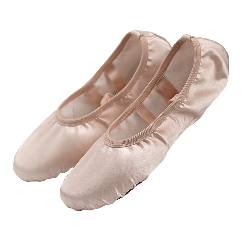 ホワイトフレッシュサテン子供バレエシューズ手作り女性大人ソフ - Women'S Xc Shoes のレビューと価格
