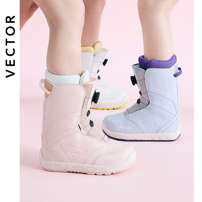 男性と女性のための暖かくて滑りにくいスノーブーツ,プロのスキ - Women Shoes Vector のレビューと価格
