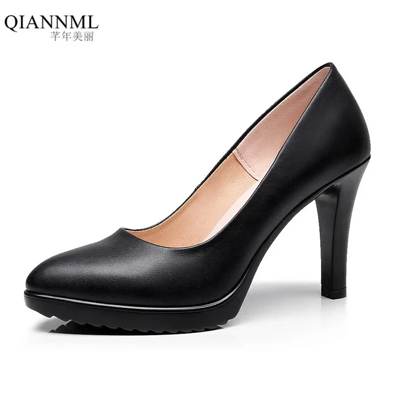 8cmヒール、小さめサイズ（32-43）、ファッショナブルで - Court Heel Pointed のレビューと価格