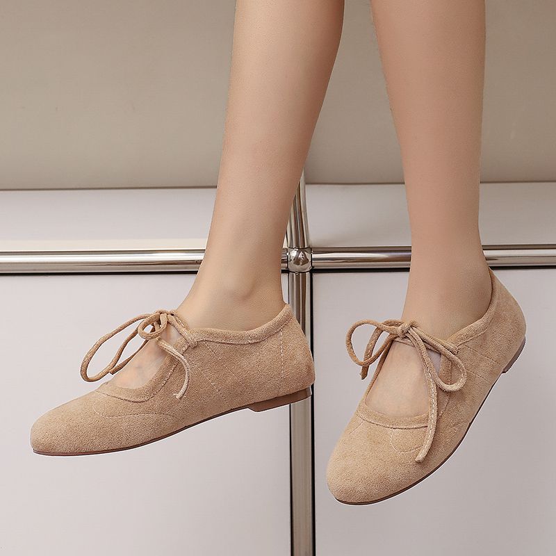 ORCHA LISA ファッションフロックスエード女性用フラ - Women'S Shoes Extended Sizes のレビューと価格