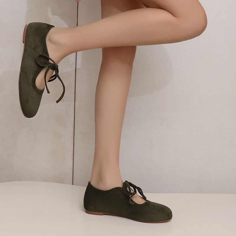 ORCHA LISA ファッションフロックスエード女性用フラ - Women'S Shoes Extended Sizes のレビューと価格