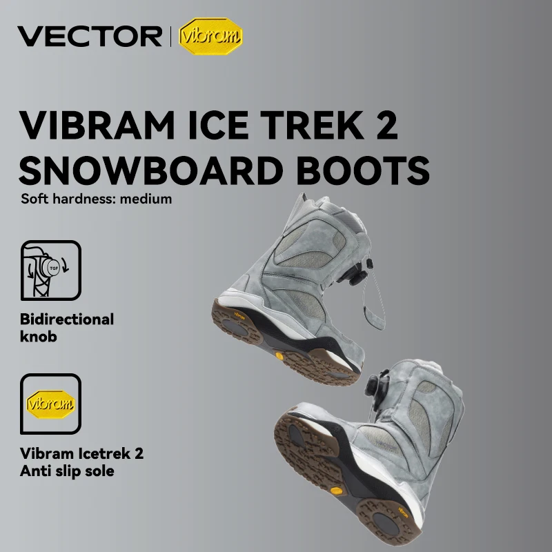 男性と女性のためのベクトルプロの防水スキーブーツ、暖かいスノ - Women Shoes Vector のレビューと価格